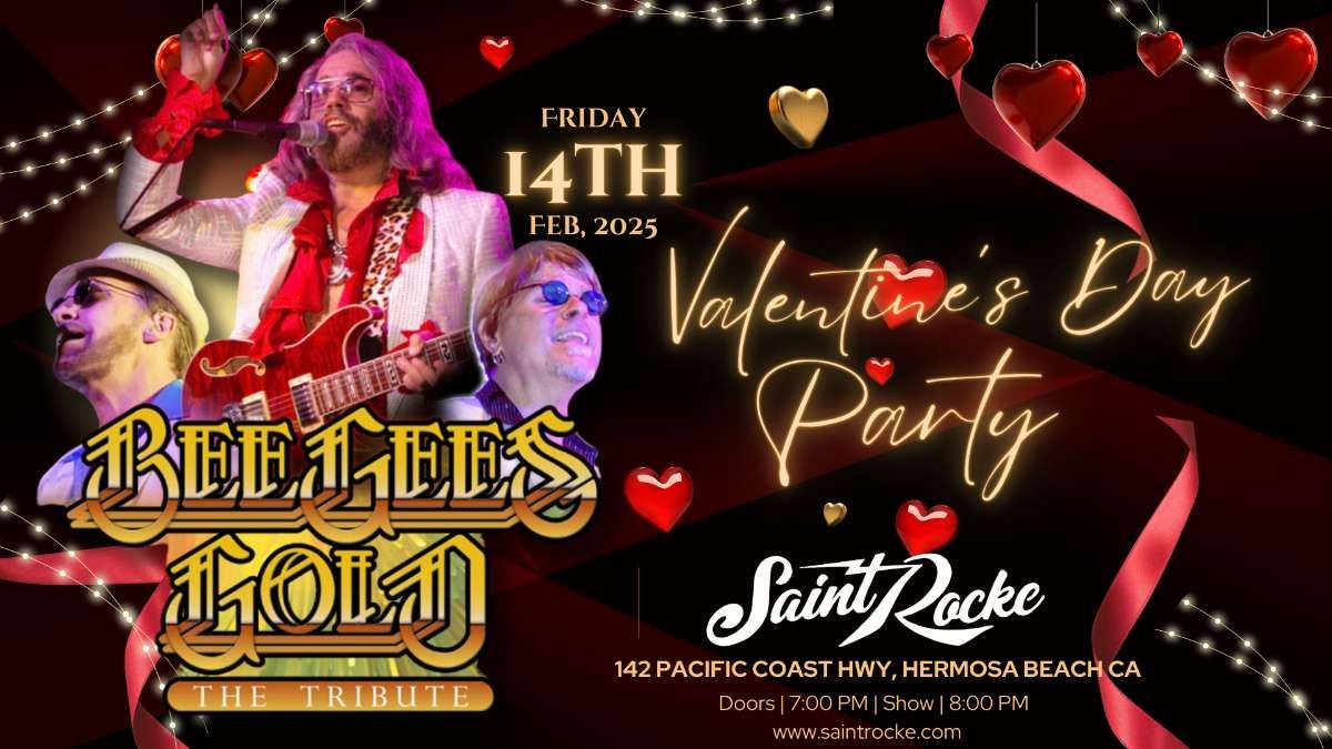 Valentine’s Day Disco Party with BEE GEES GOLD