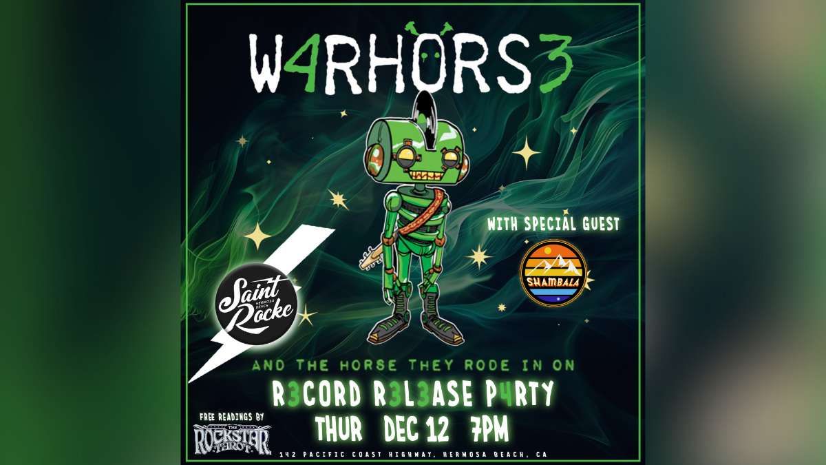 W4RHORS3 Record Release Party feat. Chan Kinchla of Blues Traveler w/ Shambala